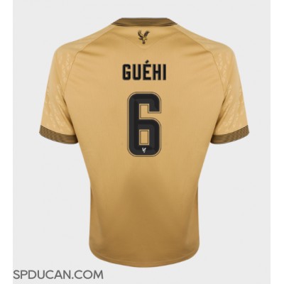 Muški Nogometni Dres Crystal Palace Marc Guehi #6 Gostujuci 2025-26 Kratak Rukav Muški Nogometni Dres Crystal Palace Marc Guehi #6 Gostujuci 2025-26 Kratak Rukav